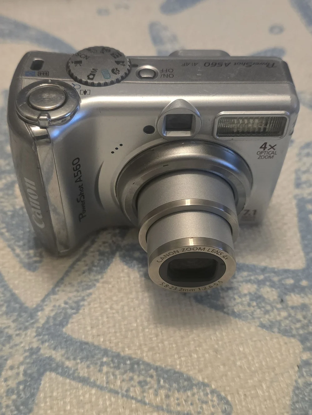 Canon Silver PowerShot A560 Series Compact Digital Camera